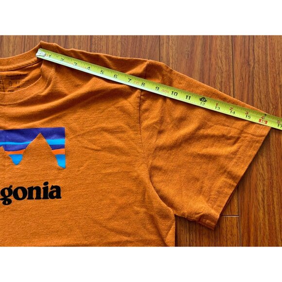 Patagonia Shirt Mens Large Shop Sticker Responsibili-Tee Short Sleeve - Picture 16 of 16